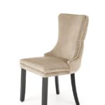 Sedia Alda velluto beige H95 cm