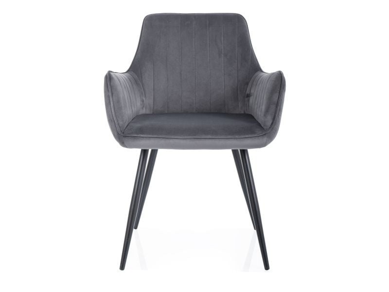 scaun-apple-velvet-gri-blu1495939 Sedia Blu14 in velluto grigio Apple - immagine 1