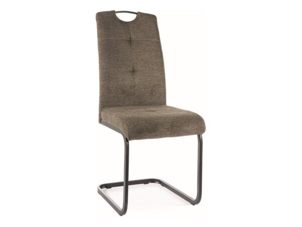 Sedia Axo Brego oliva77/nero