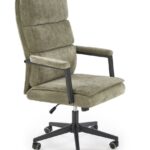 Sedia da ufficio Adriano tessuto oliva - H110 cm