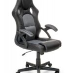 Sedia da ufficio Berkel in nero/grigio - H117 cm