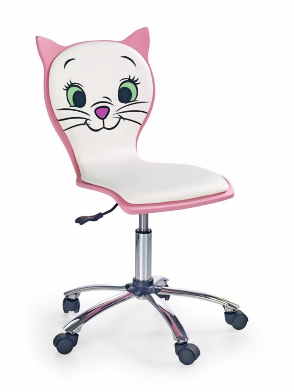 Sedia da scrivania per bambini Kitty 2 rosa