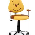 Sedia da scrivania per bambini Kubus marrone H92 cm