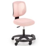 Sedia da scrivania per bambini Nani rosa H95 cm