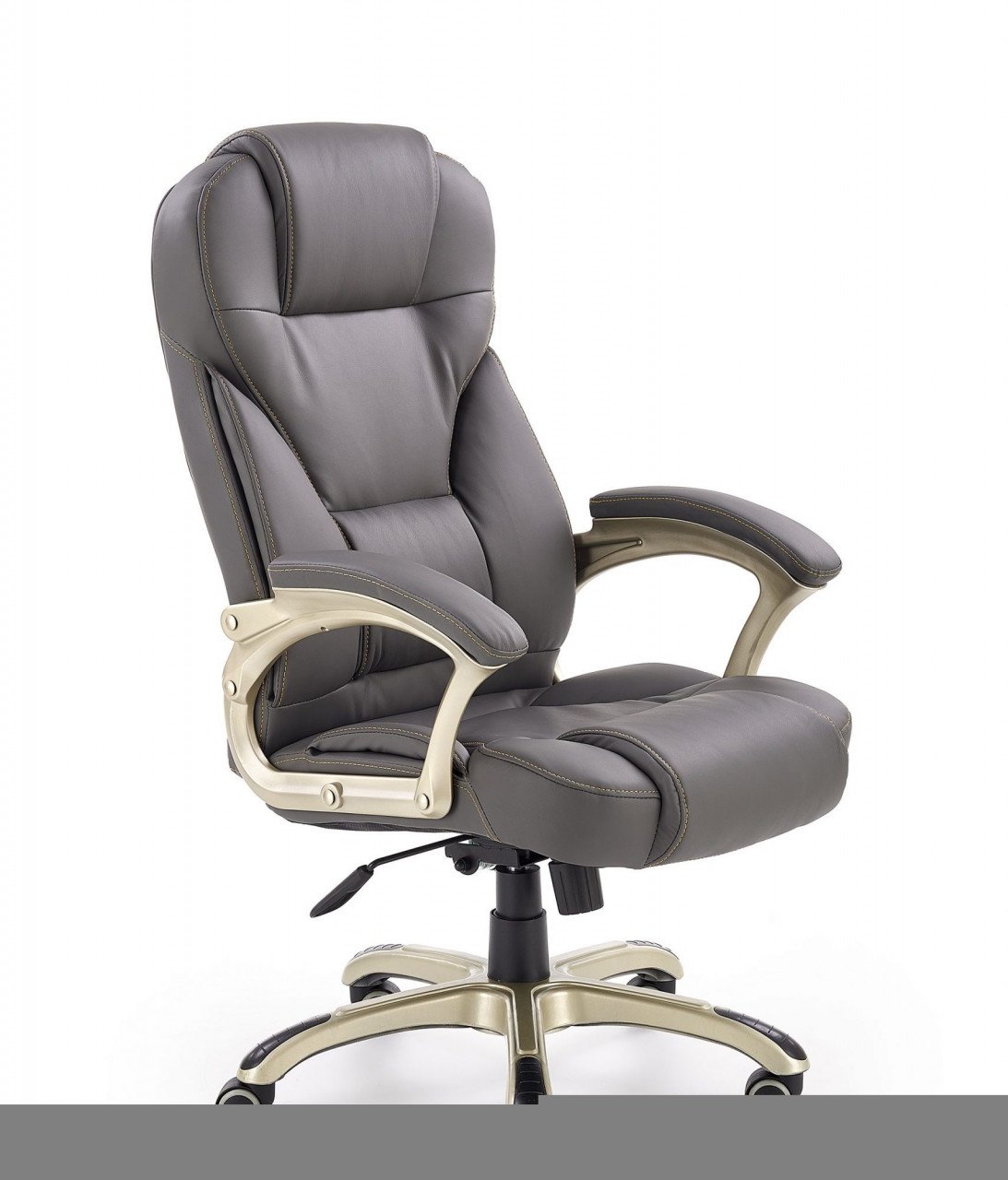 scaun-de-birou-desmond-gri10168 Sedia da ufficio Desmond in grigio - immagine 1