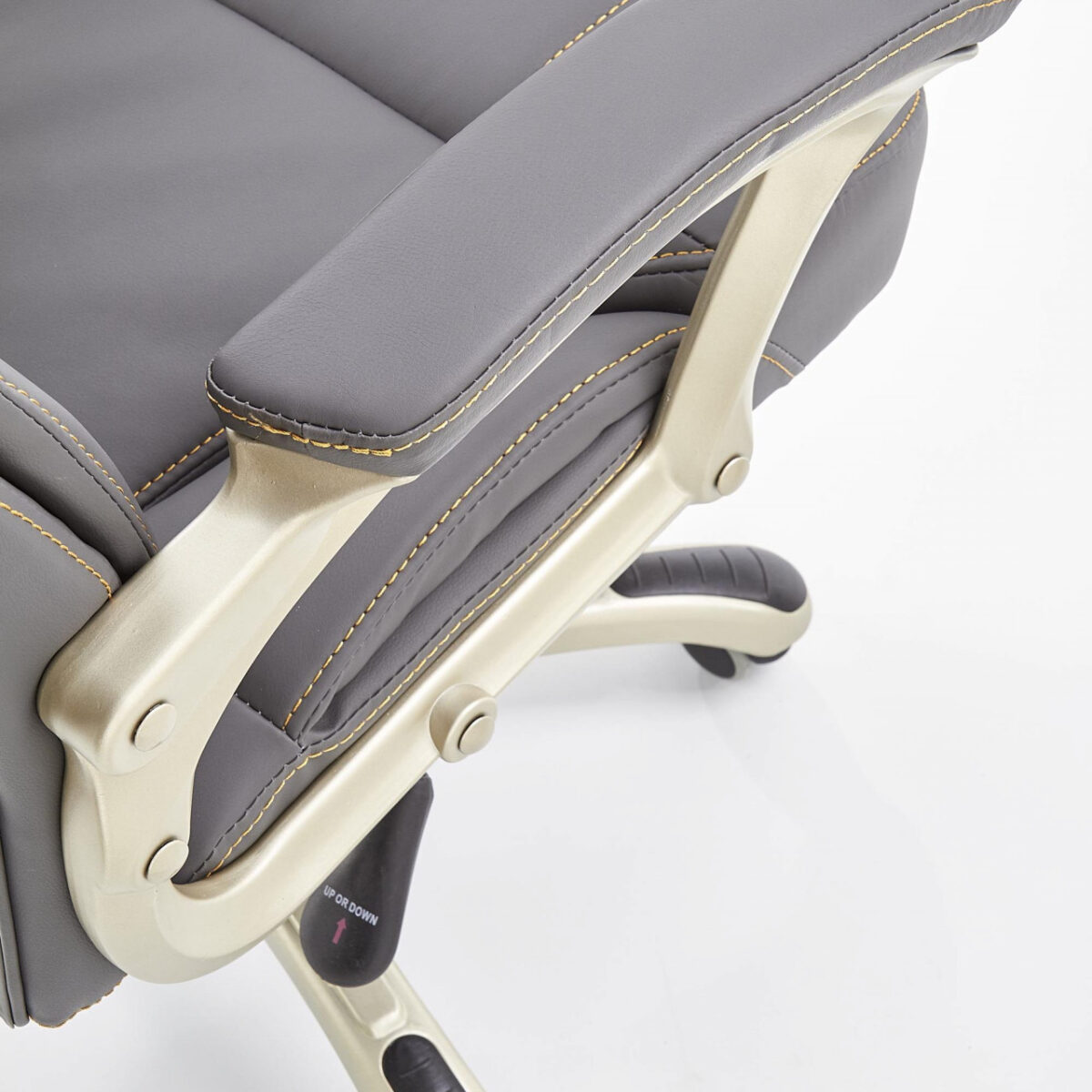 Sedia da ufficio Desmond in grigio - immagine 8