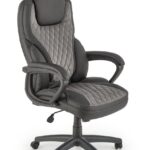Sedia da ufficio Gandalf in nero/grigio - H120 cm