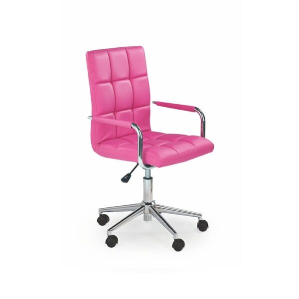 Sedia da ufficio Gonzo2 in rosa - H 98-110 cm