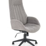 Sedia da ufficio Harper in grigio - H123 cm