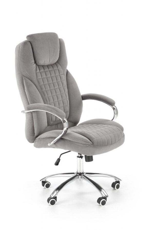Sedia da ufficio King 2 in grigio - H124 cm