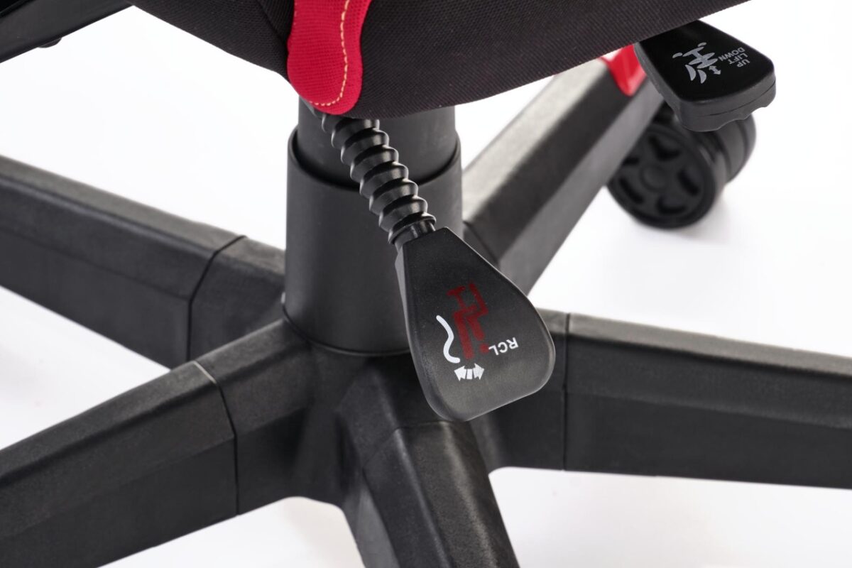 Sedia da ufficio Nitro 2 in rosso/nero - H137 cm - immagine 2