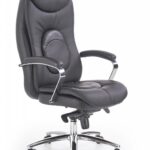 Sedia da ufficio Quad in nero