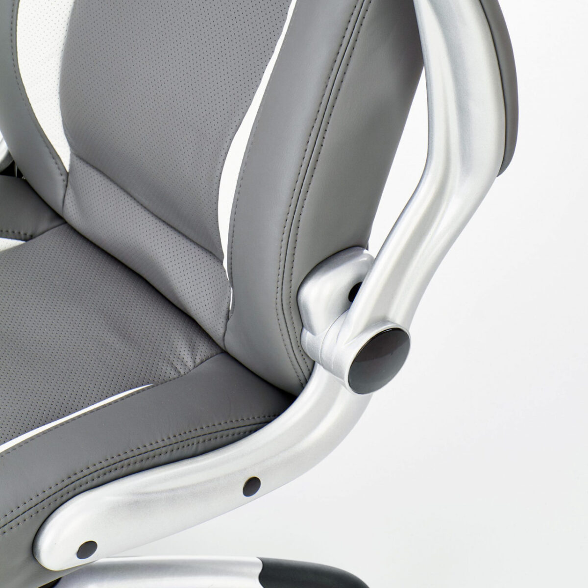 Sedia da ufficio Saturn in grigio - immagine 7