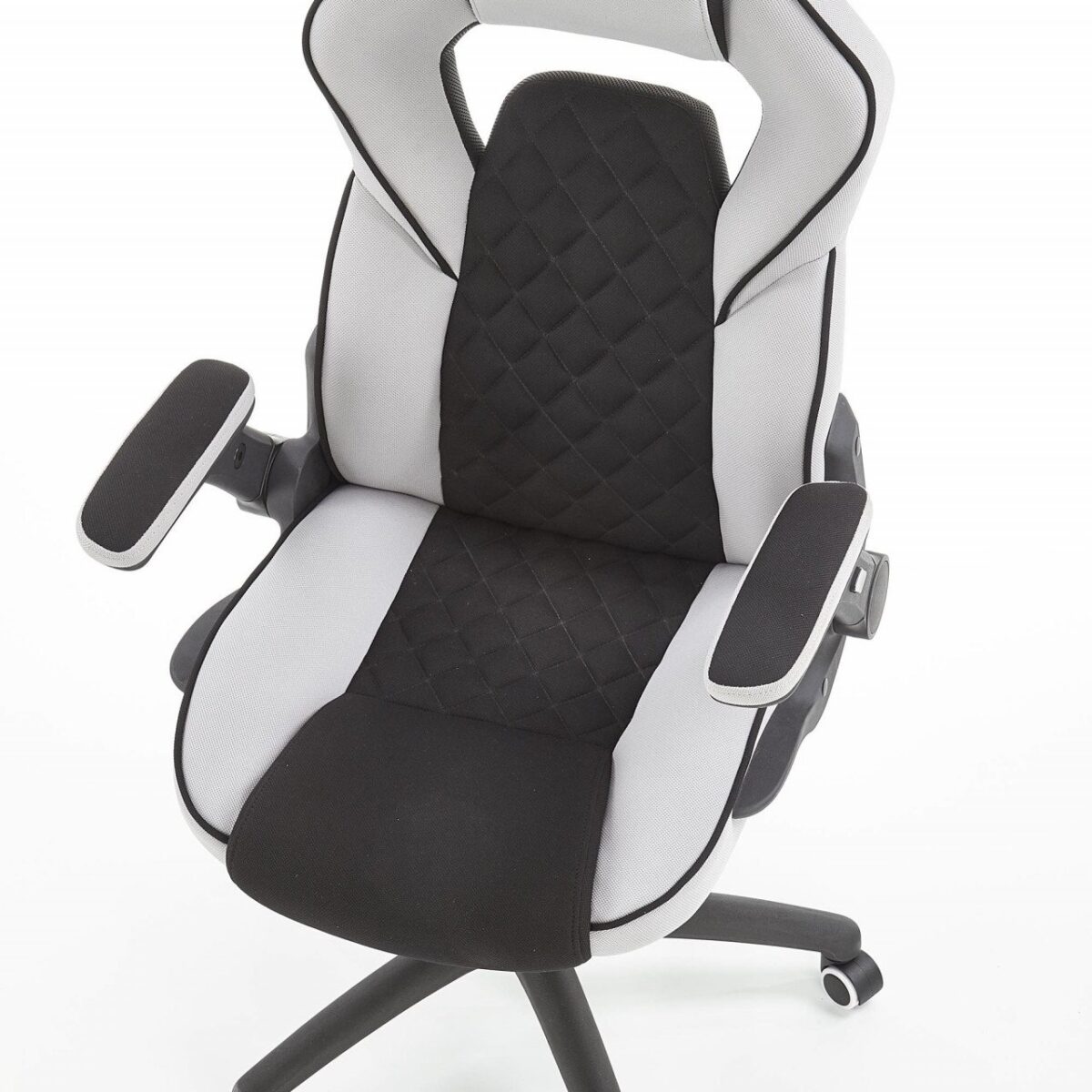 Sedia da ufficio Sonic in nero grigio - immagine 7