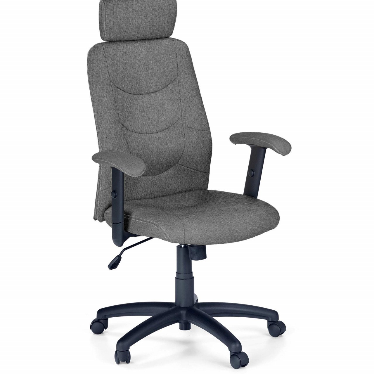 scaun-de-birou-stilo-2-gri10123 Sedia da ufficio Stilo 2 in grigio - immagine 1