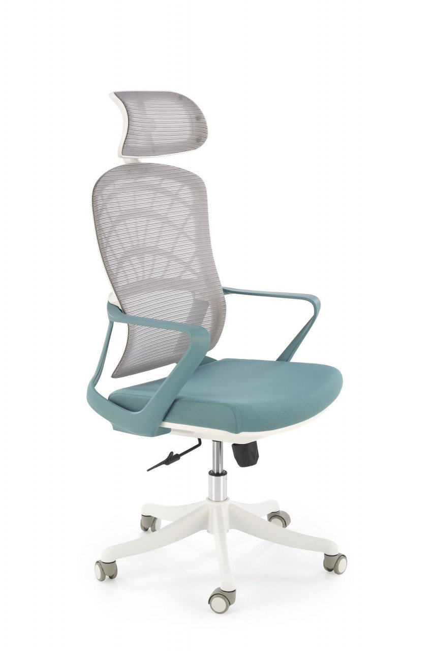 scaun-de-birou-vesuvio-2-turcoaz-alb-h121-cm101261 Sedia da ufficio Vesuvio 2 in turchese/bianco - H121 cm - immagine 1