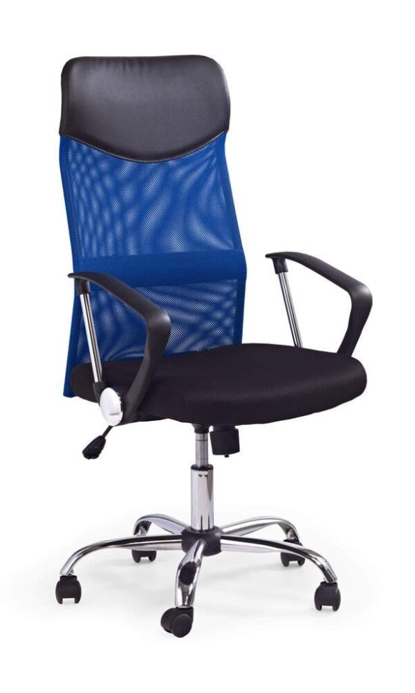Sedia da ufficio Vire in nero blu