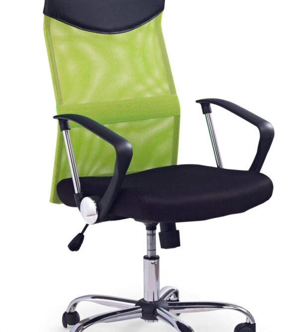 Sedia da ufficio Vire in nero verde