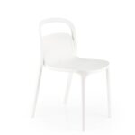 Sedia in plastica K490 in bianco