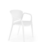Sedia in plastica K491 in bianco