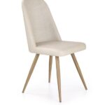Sedia K214 ecopelle crema