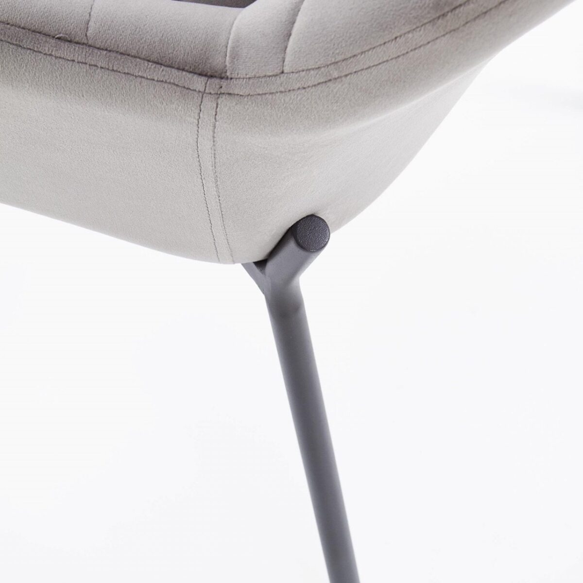Sedia K305 grigio velluto - immagine 3