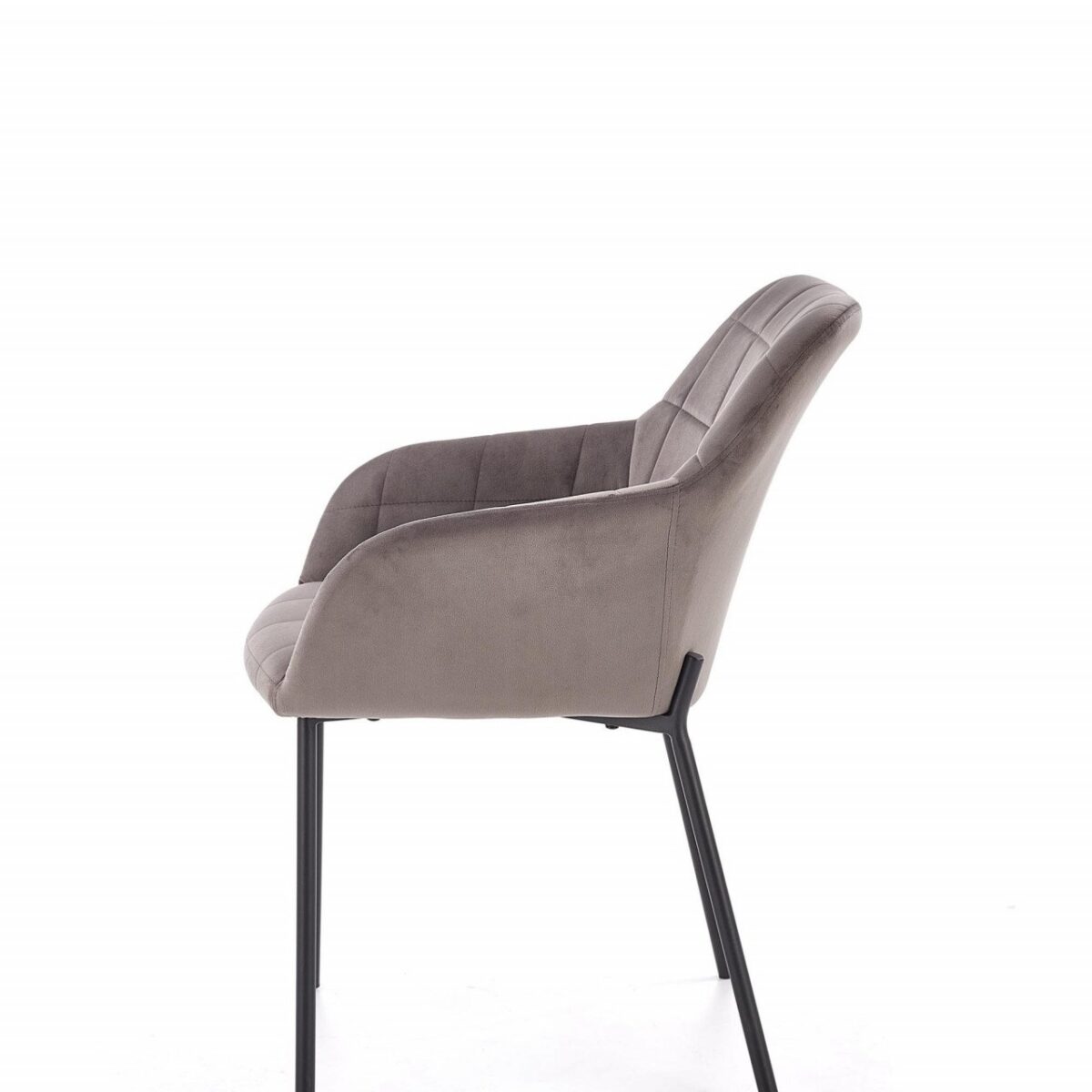 Sedia K305 grigio velluto - immagine 4