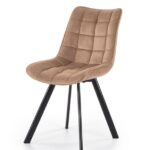 Sedia K332 velluto beige