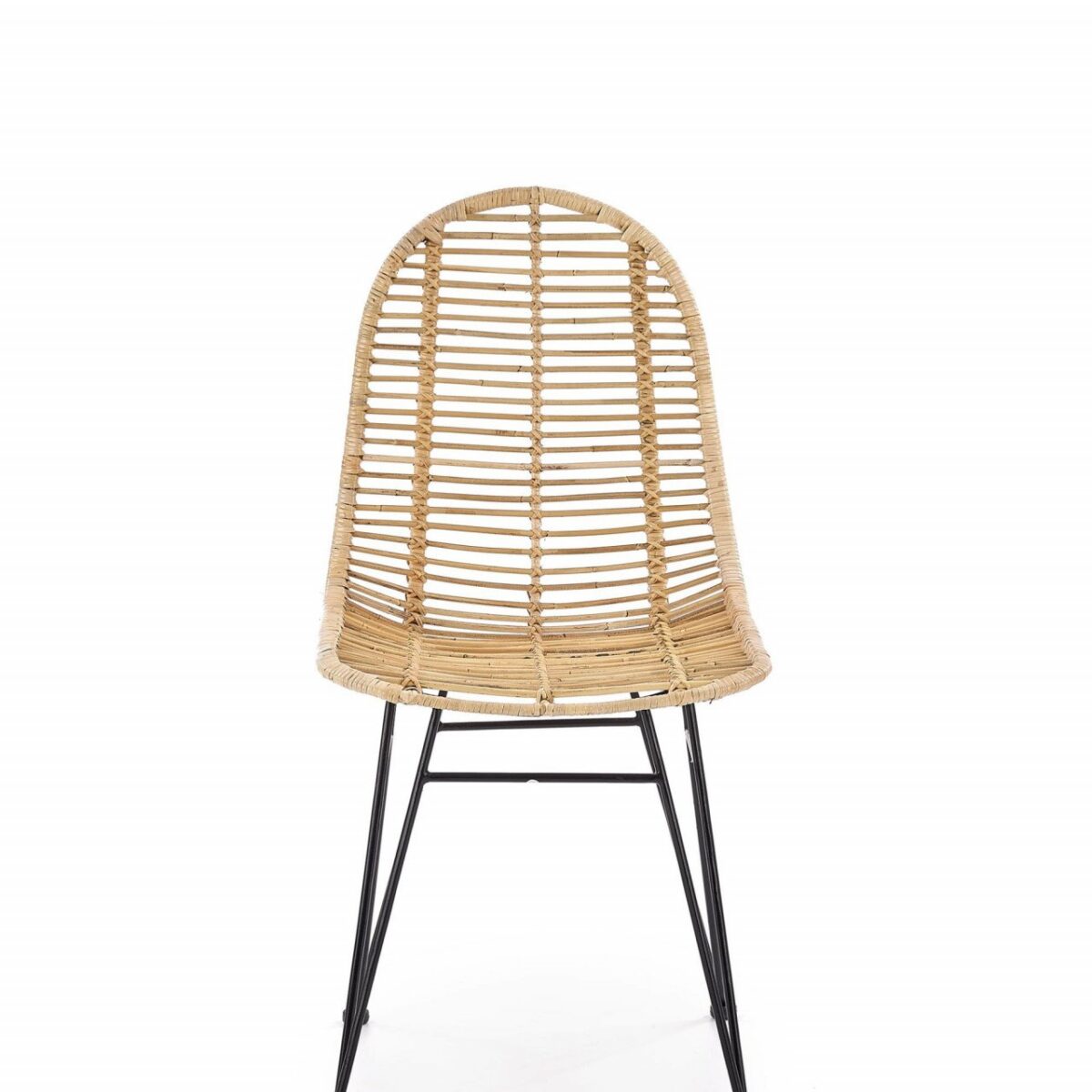 Sedia K337 in legno naturale/rattan - immagine 7