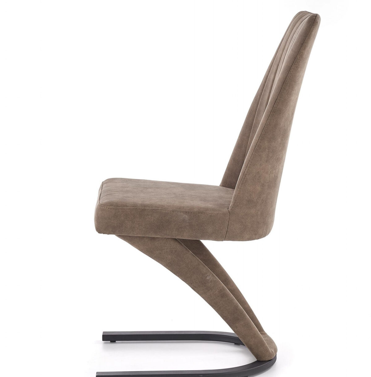 Sedia K338 in ecopelle marrone - immagine 8