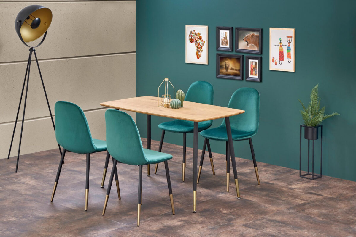 Sedia K379 verde velluto - immagine 8