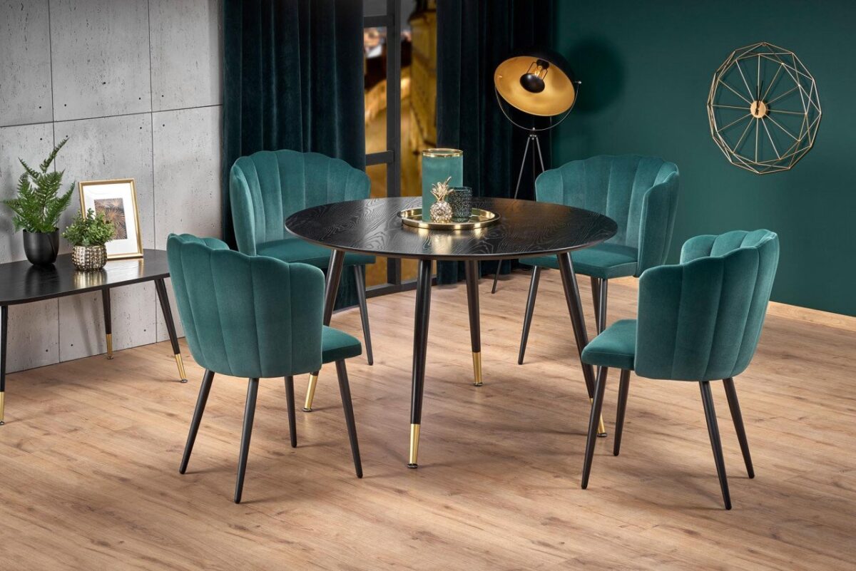 Sedia K386 verde velluto - immagine 3