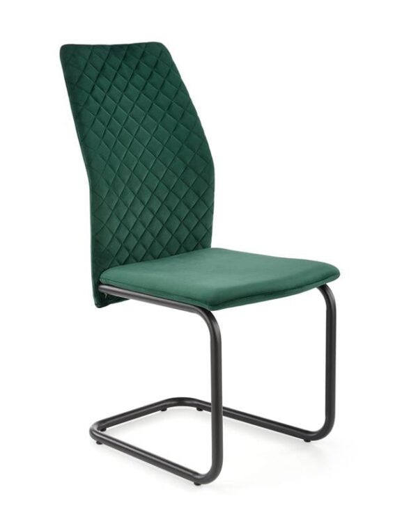 Sedia K444 Verde Velluto - H97