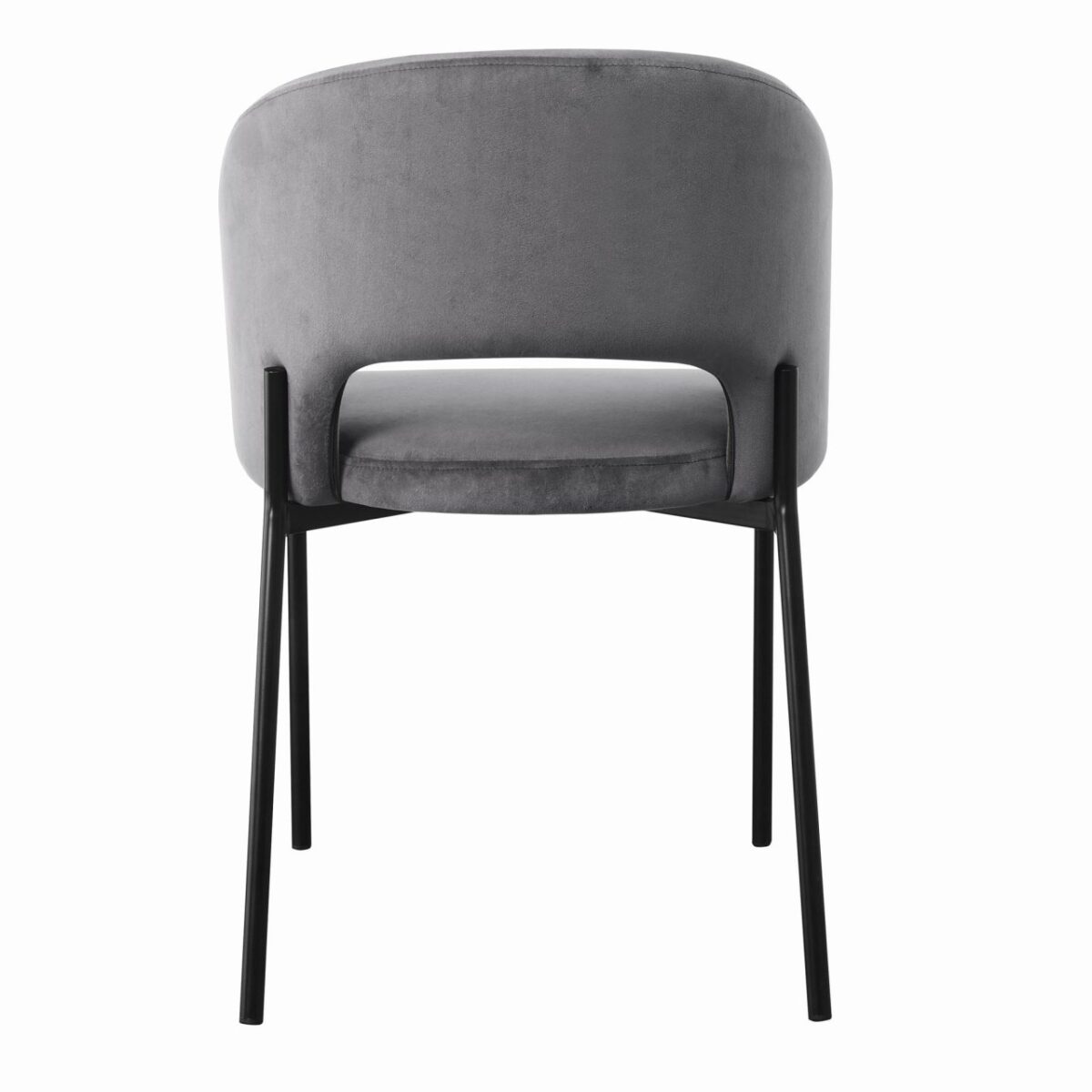Sedia K455 Grigio Velluto - H77 - immagine 9