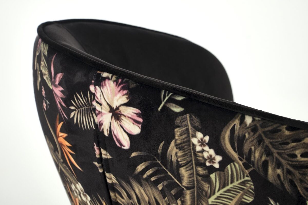 Sedia K506 nero/floreale - immagine 9