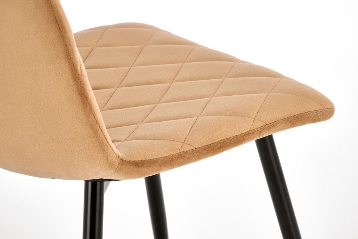 Sedia K525 velluto beige - immagine 7