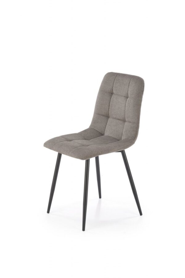 Sedia K560 tessuto grigio H88 cm