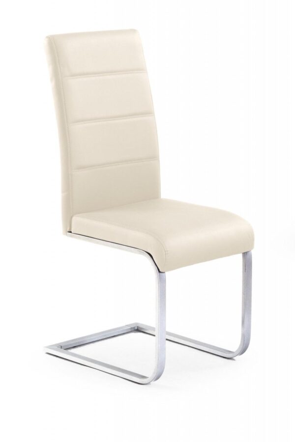 Sedia K85 ecopelle crema