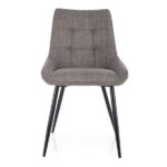 Sedia Klif Bjorn beige34 scuro/nero