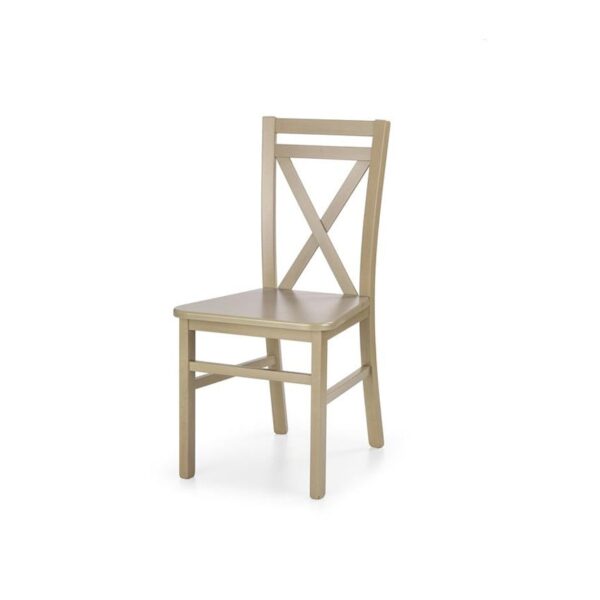 Sedia Dariusz2 sonoma in legno + MDF - H 90 cm