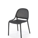 Sedia in plastica K532 in nero