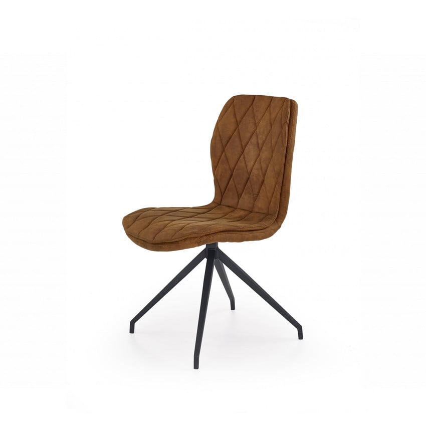 scaun-tapitat-k237-maro-h-90-cm5892 Sedia imbottita K237 marrone - H 90 cm - immagine 1