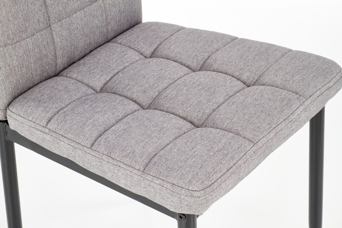 Sedia imbottita K292 grigio - H 98 cm - immagine 6