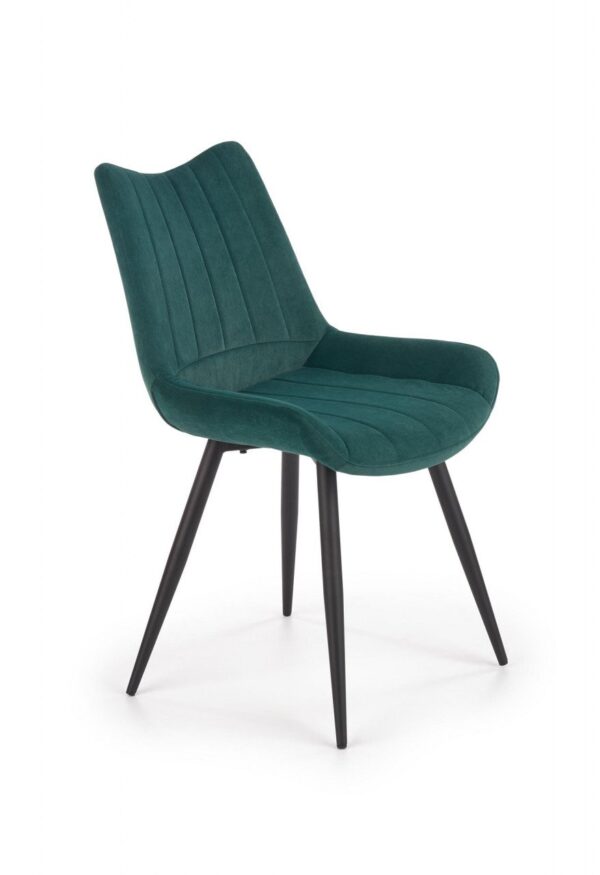 Sedia imbottita K388 verde