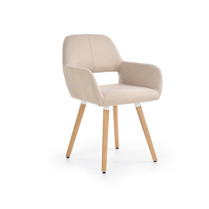scaun-textil-k283-bej-h-80-cm5001 Sedia tessile K283 beige - H 80 cm - immagine 1