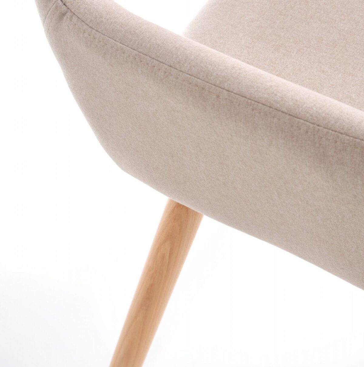 Sedia tessile K283 beige - H 80 cm - immagine 3