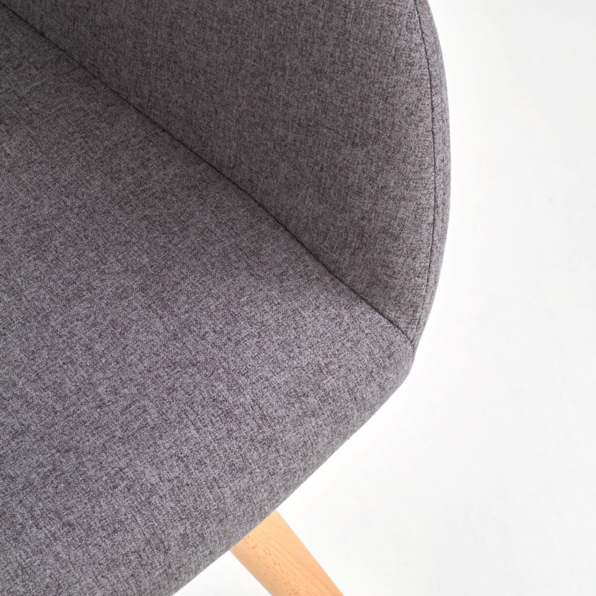 Sedia in tessuto K283 grigio - H 80 cm - immagine 4