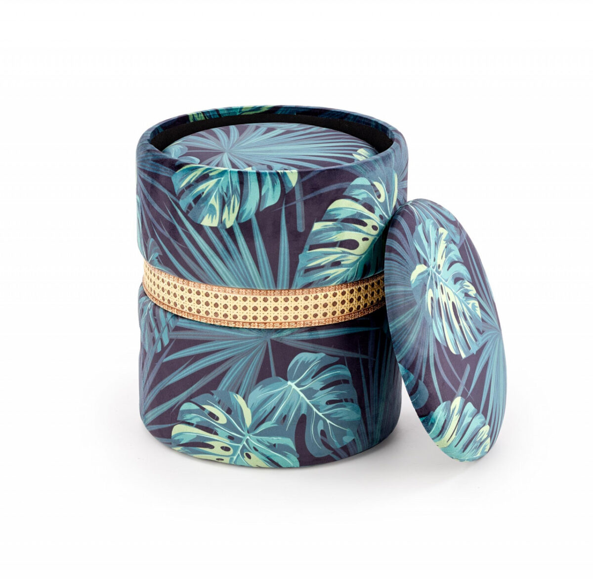 Set di 2 Pouf Congo multicolore - immagine 2