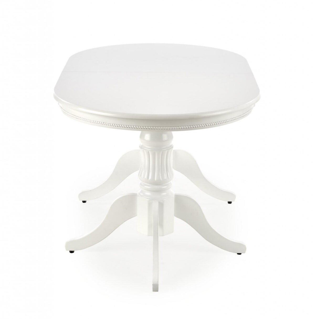 Set tavolo Joseph allungabile L150-190 cm + 4 sedie Barock grigio/bianco - immagine 6