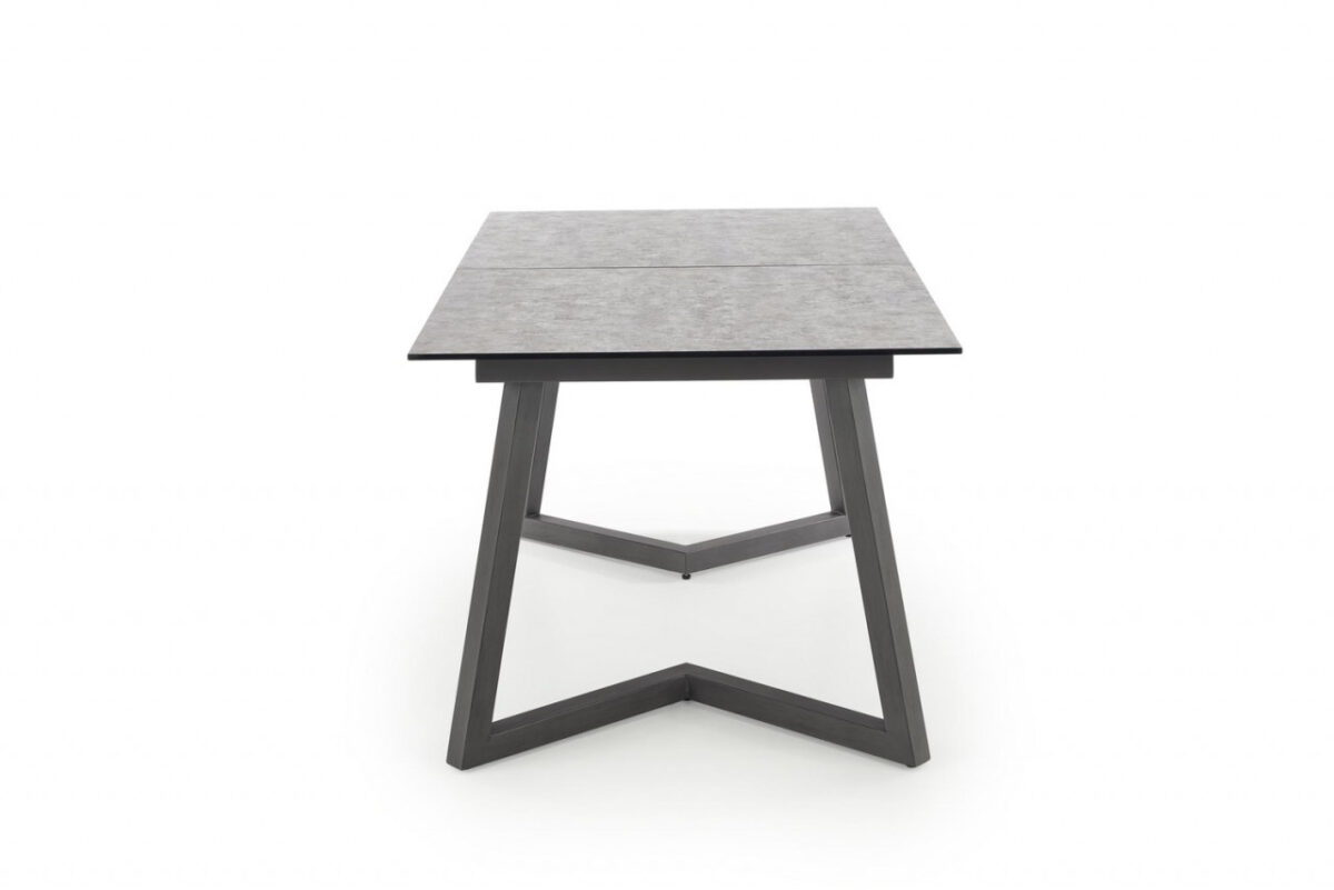 Set Tiziano tavolo allungabile + 4 sedie K430 grigio - immagine 3